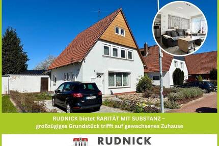 RUDNICK bietet BESTE LAGE - großzügiges Grundstück trifft auf gewachsenes Zuhause! - Wunstorf