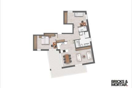 Wohnung zum Kaufen in Augsburg 815.000,00 € 101.61 m²