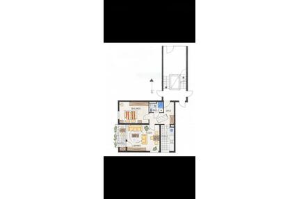 Helle 2-Zimmer-Wohnung mit Aufzug & Keller in Pforzheim-Haidach