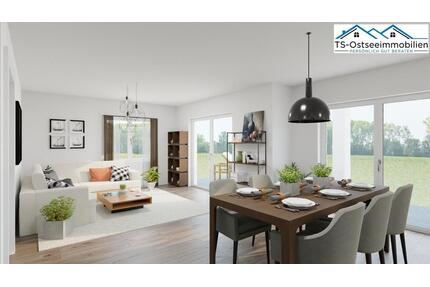 Rarität im Grünen: moderne Neubauwohnung, ca.100 m² Nfl.+große SW - Tangstedt