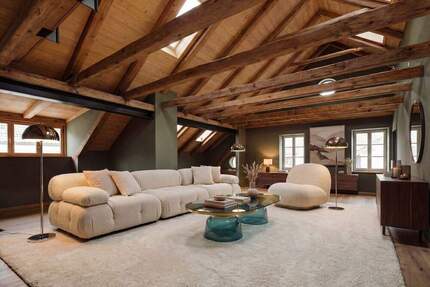 Stilvolle Dachgeschosswohnung mit traumhaften Bergpanorama in historischem Gebäude - Garmisch-Partenkirchen