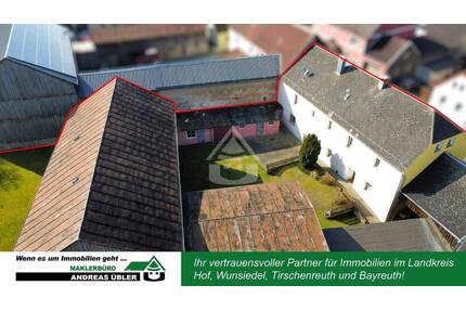 Vierseitenhof mit Scheune und viel Platz - Thierstein