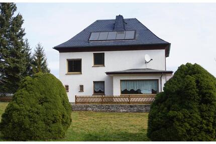 Einfamilienhaus Waldrand Grundstück Haus Garage Garten Stadtvilla - Auma-Weidatal