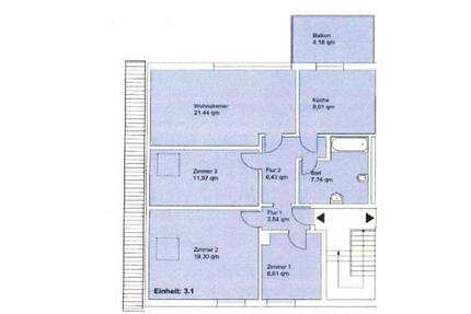 Sonnige 4-Zimmer-Whg. mit Balkon - Kiel Neumühlen-Dietrichsdorf