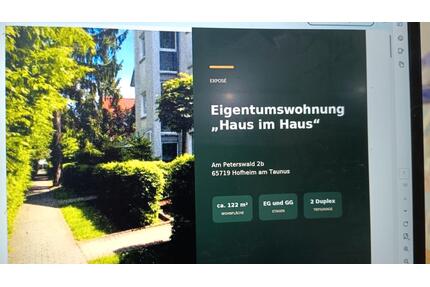 Eigentumswohnung Haus im Haus - 854.000,00&nbsp;EUR Kaufpreis, ca.&nbsp; 122,00&nbsp;m&sup2; in Hofheim am Taunus (PLZ: 65719)