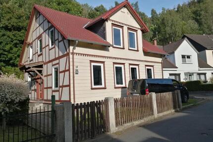 Großes Ferienhaus Einfamilienhaus In Goslar am Waldrand v. privat