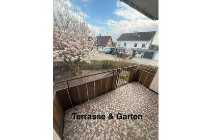 4-Zimmer Wohnung mit Garten, Terrasse und Stellplatz mit - Steinheim an der Murr