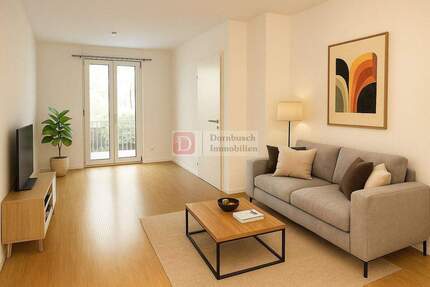 Top!! Moderne 2-Zimmer-Wohnung mit Einbauküche und großem Balkon - Frankfurt am Main / Gallusviertel