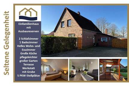 TOP Lage! Gemütliches Einfamilienhaus mit Ausbaureserven, Werkstatt und großem Garten sucht SIE ! - Varel / Büppel