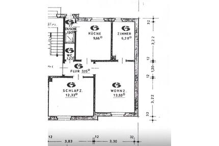 3-Zimmer Wohnung zur verkaufen. - Stadtoldendorf