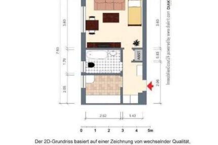 Schöne 1 Zi-Whg 33 qm mit EBK in Hagen-Vorhalle - Breckerfeld