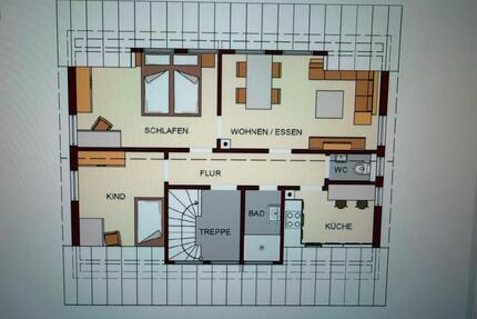 3 zimmer DG Wohnung in Winnenden
