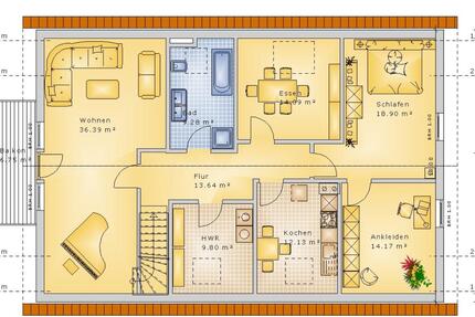 Moderne helle 3,5 ZKB ca. 105m² in Büschergrund Balkon Stellplatz - Freudenberg