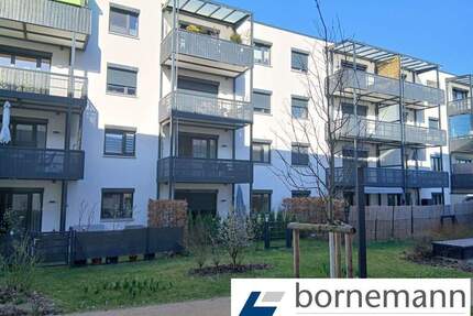 Stadtnah + grün! 2-Zi.-Wohnung mit SW-Balkon + TG! - Nürnberg Hasenbuck