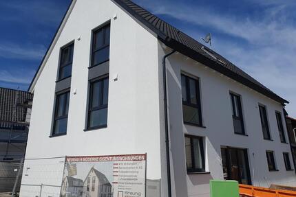 TOP 3-Zi-Neubau Whg (98 m²)Energie KfW 40 sehr hell mit großem Balkon, Tageslichtbad in Top-Lage - Roßdorf
