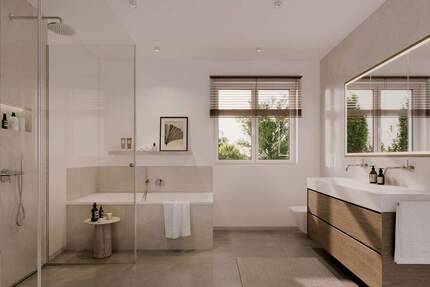 DOMINO Bau: Attraktive 3-Zimmer-Wohnung in Bestlage mit Balkon & TG - München Bogenhausen