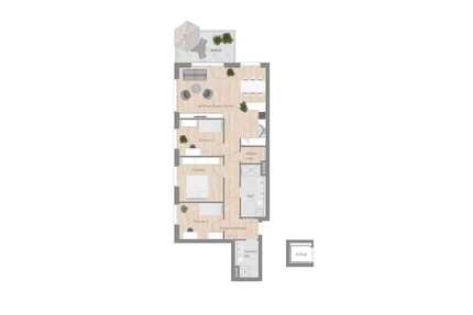 Wohnung zum Mieten in Besigheim 1.345,00 € 102.45 m²