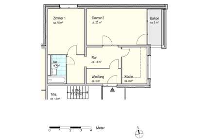 Wohnung zum Mieten in Bremen 442,00 € 64.82 m²