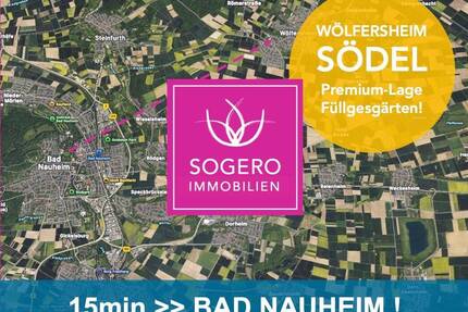 BAUGRUND in PREMIUM-Lage - FÜLLGESGÄRTEN XL+ - Wölfersheim Södel