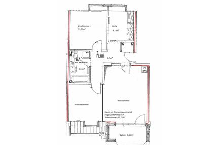 5-Zimmer Maisonette-Wohnung, Klima, Wallbox, Balkon - Machern