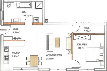 Neubau-Wohnung 70 qm Rottweil Spitalhöhe (Erstbezug)