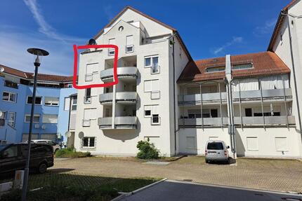 TOP vermietete Einzimmerwohnung mit Garage und Balkon - Graben-Neudorf