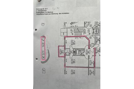 Eigentumswohnung - 250.000,00&nbsp;EUR Kaufpreis, ca.&nbsp; 57,00&nbsp;m&sup2; in Marburg (PLZ: 35037)