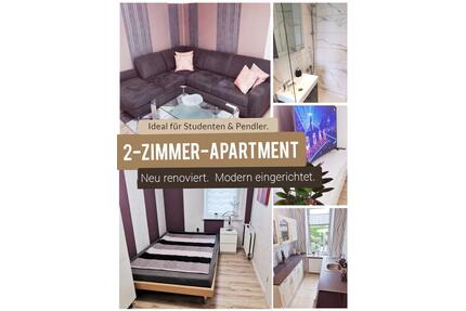 Studentenwohnung möbiliert; 2-Zimmer-Apartment - Bernburg (Saale)