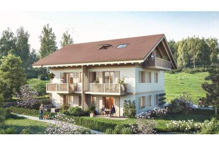 Nur einen Steinwurf vom Staffelsee entfernt. Charmante Neubau DHH in Uffing am Staffelsee! (2b)