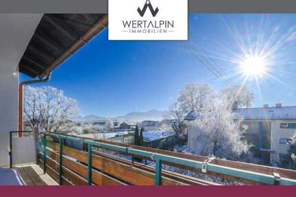 Sonnige 3-Zimmer Wohnung mit Loggia und herrlichem Bergpanoramablick zentral in Murnau am Staffelsee