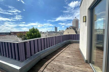 Zentrale 3-Raum-Mietwohnung im Dachgeschoss in Leipzig Zentrum-Ost – Wentzel Dr.