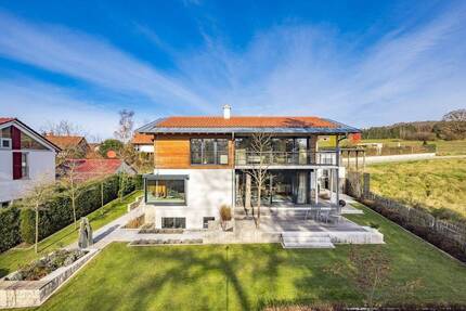 Wohnen in Naturidylle: Haus in modernem Design - Fischen am Ammersee