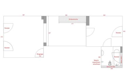 Helle 3-Zimmerwohnung - 350,00&nbsp;EUR Kaltmiete, ca.&nbsp; 44,00&nbsp;m&sup2; in Benz (PLZ: 23970)