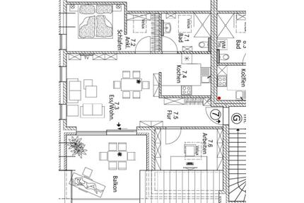 Wohnung in Lohne zu vermieten ab dem 01.04.2026! - Lohne (Oldenburg)