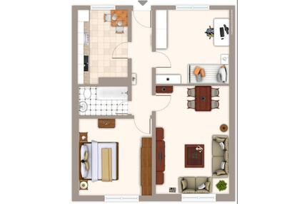 2-Zimmer-Wohnung in Mönchengladbach Rheydt