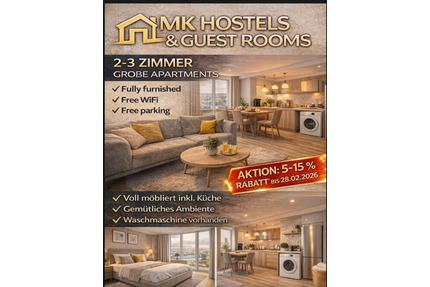 HosteL-und FerienWohnung im Bremen, Oyten, Lesum ZU VERMIETEN