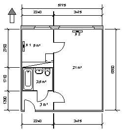 Wohnung zum Mieten in Berlin 256,00 € 32.6 m²