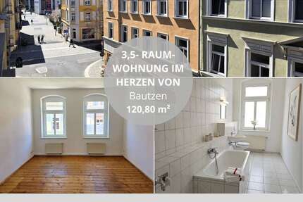 Wohnung zum Mieten in Bautzen 600,00 € 120.8 m²