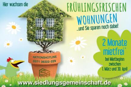 Frisch RENOVIERT: 3-Zimmer im grünen Flemminggebiet - Chemnitz Altendorf