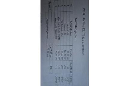 Gewinnsteigernde Immobilie als Kapitalanlage zu verkaufen - Eisenbach (Hochschwarzwald)