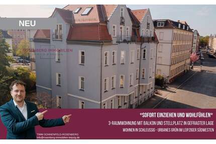 Wohnung zum Mieten in Leipzig Schleußig 1.174,50 € 87 m² - Leipzig / Schleußig