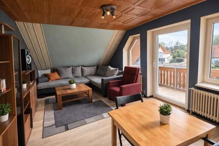 Voll möblierte 2,5-Zimmer-Dachgeschosswohnung sofort verf - Northeim