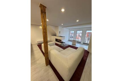 Moderne, helle 3-Zimmer-Wohnung mit Kamin im Zentrum von Grimma