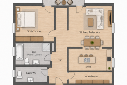 Wohnung zum Kaufen in Rödermark 287.000,00 € 73 m²