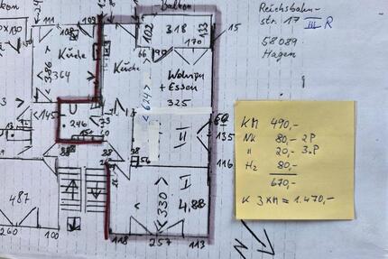 2 Zimmer, KDB, Balkon in ruhiger Lage, Hagen-Vorhalle zu verm.