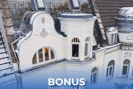 Ihr privates Palais: ca. 435 m² WNFL. Historie, Stuck & Gartenruhe im Gründerzeitviertel von MG - Mönchengladbach Stadtmitte