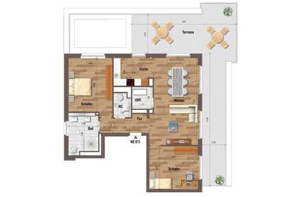 Wohnung zum Mieten in Mönchengladbach 1.595,00 € 122 m²