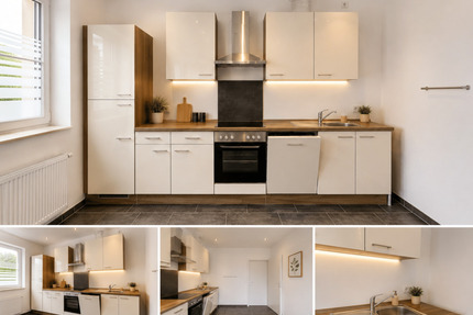 Frisch renovierte 3-Zimmerwohnung im Erdgeschoss mit Einbauküche Gäste-WC ohne Terrasse - Kordel