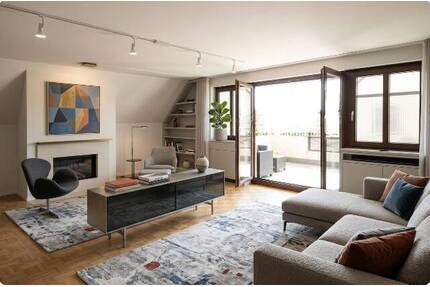 Exklusive, großzügige 3-Zimmer-Dachterrassenwohnung mit zusätzlicher Loggia in Gersthofen