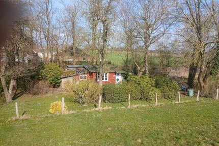 Kleines Paradies am Deich Kollmar Elbe Schrebergarten 400qm